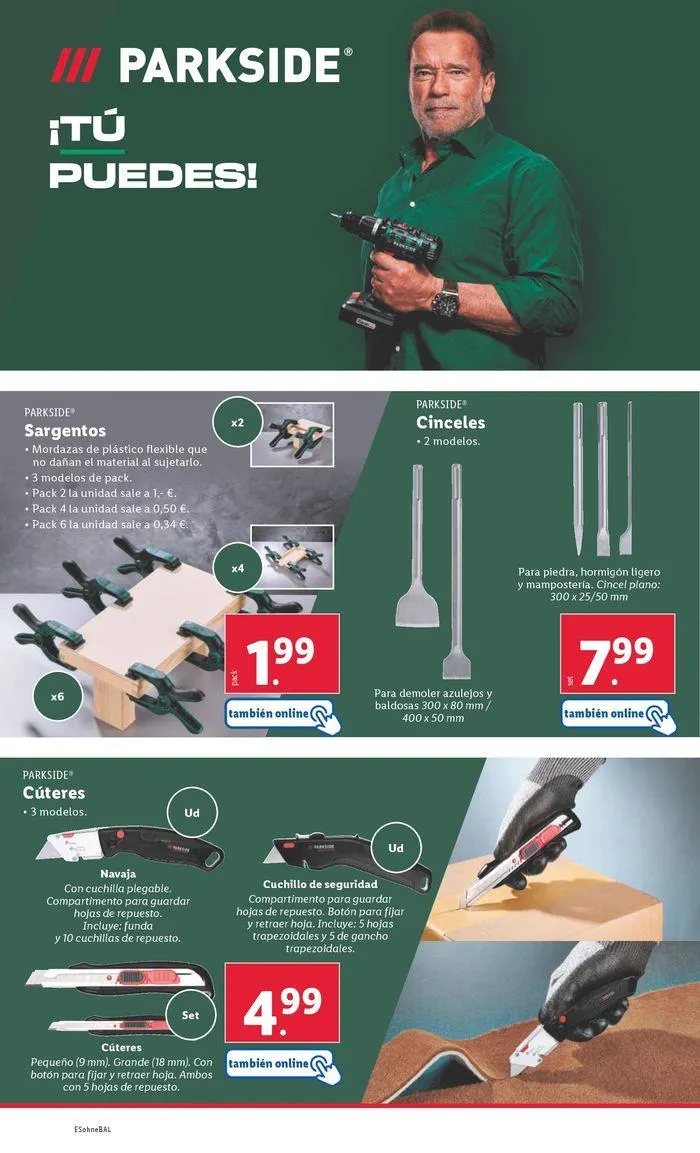 Catálogo de Tú puedes con Parkside 15 de julio al 21 de julio 2024 - Página 4