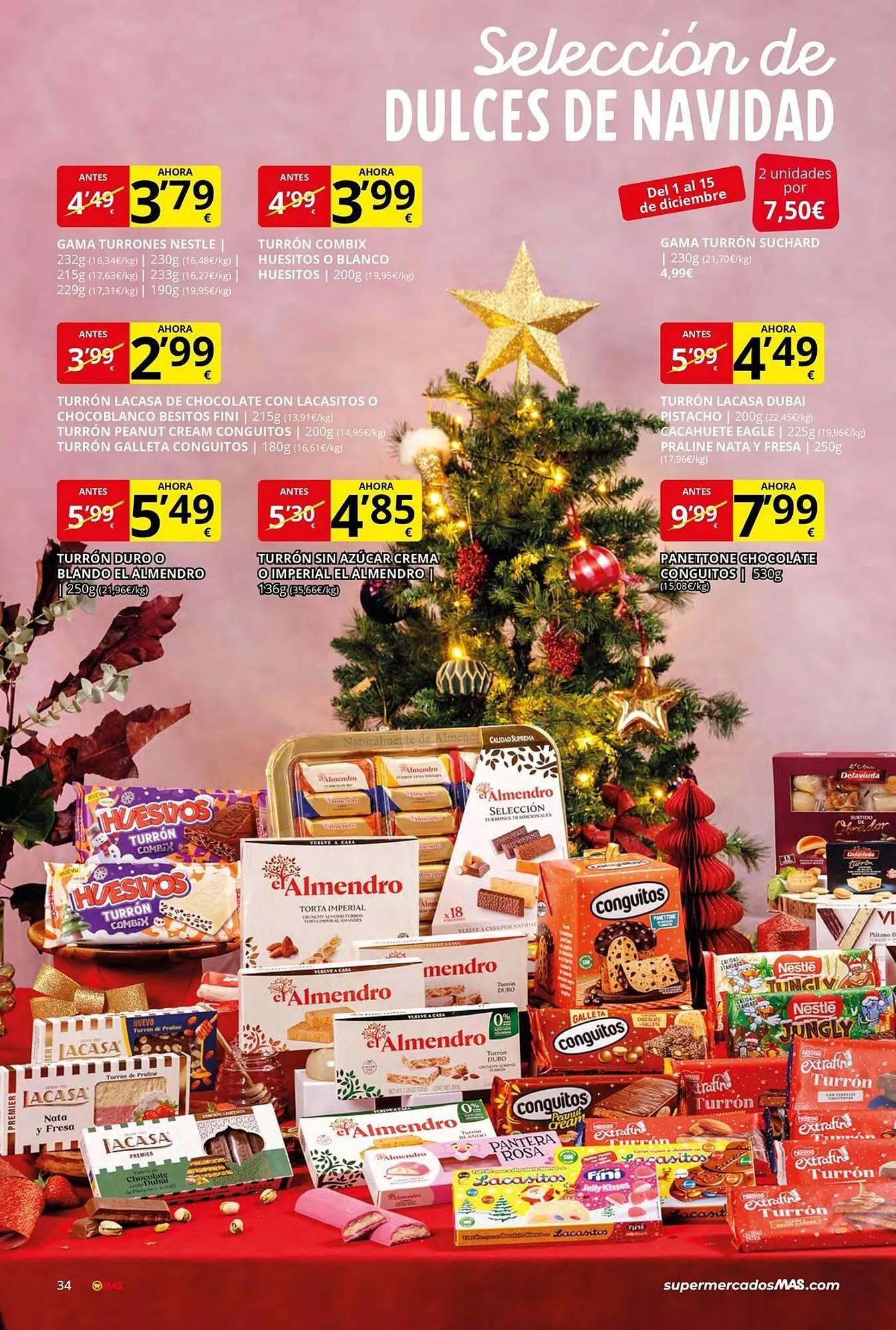 Catálogo de Folleto Supermercados MAS 28 de noviembre al 31 de diciembre 2025 - Página 34