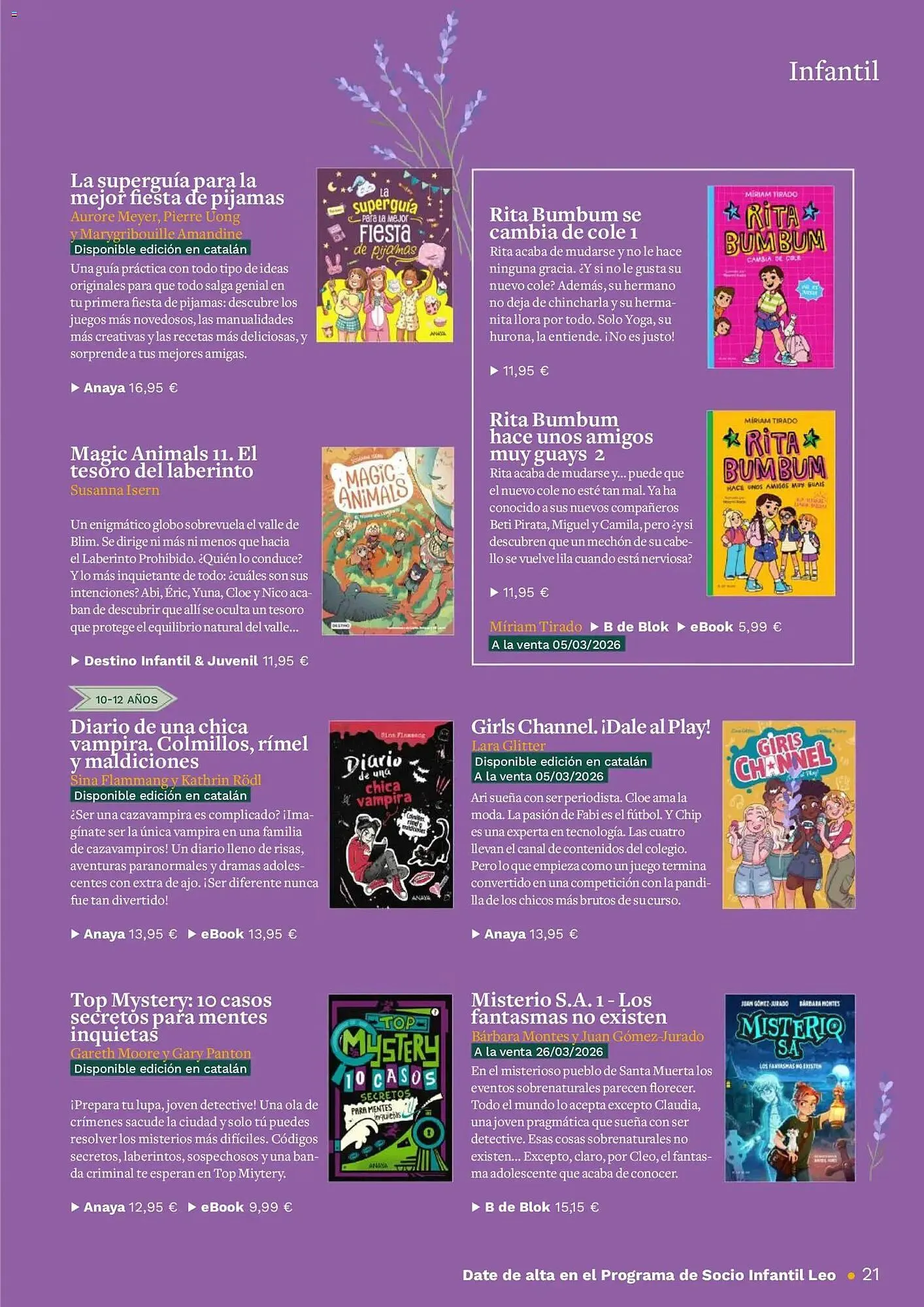Catálogo de Catálogo Casa del Libro 2 de marzo al 31 de marzo 2026 - Página 21