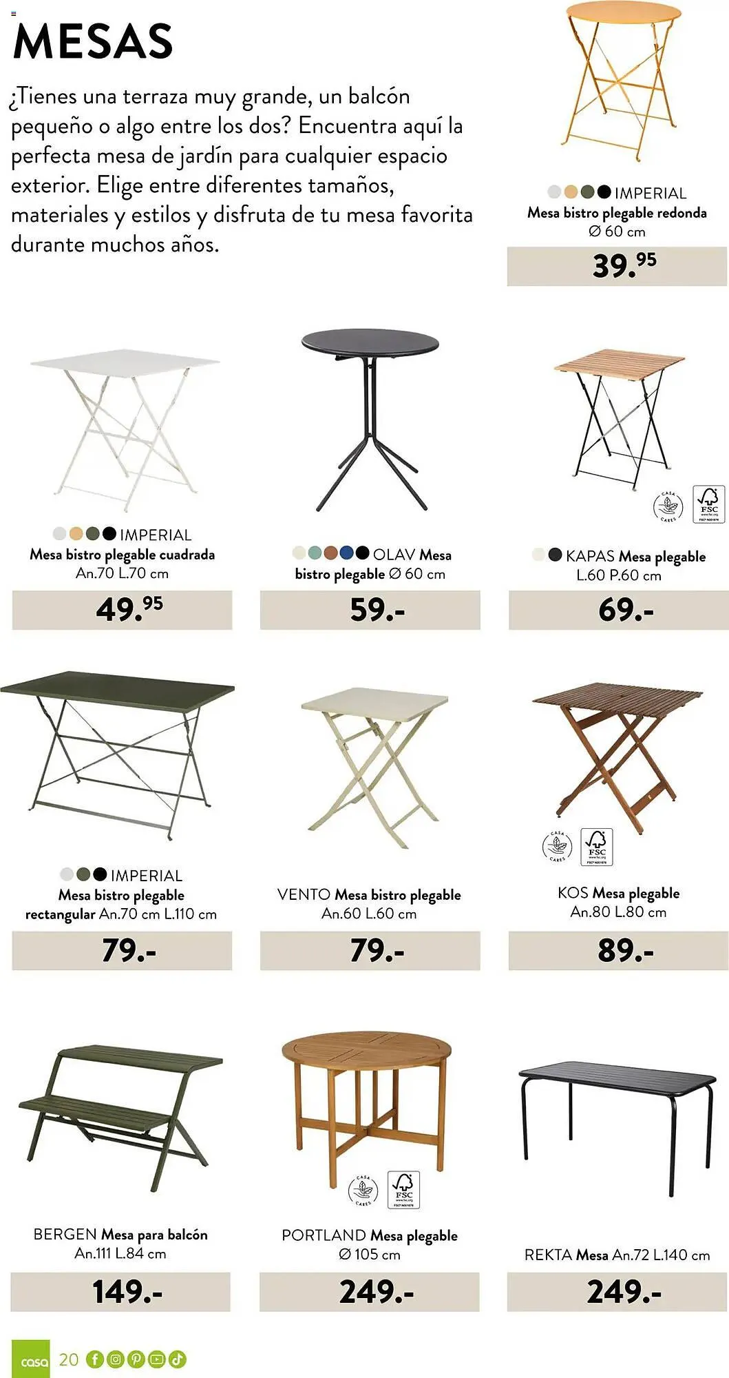 Catálogo de Folleto Casa 3 de marzo al 30 de septiembre 2025 - Página 20