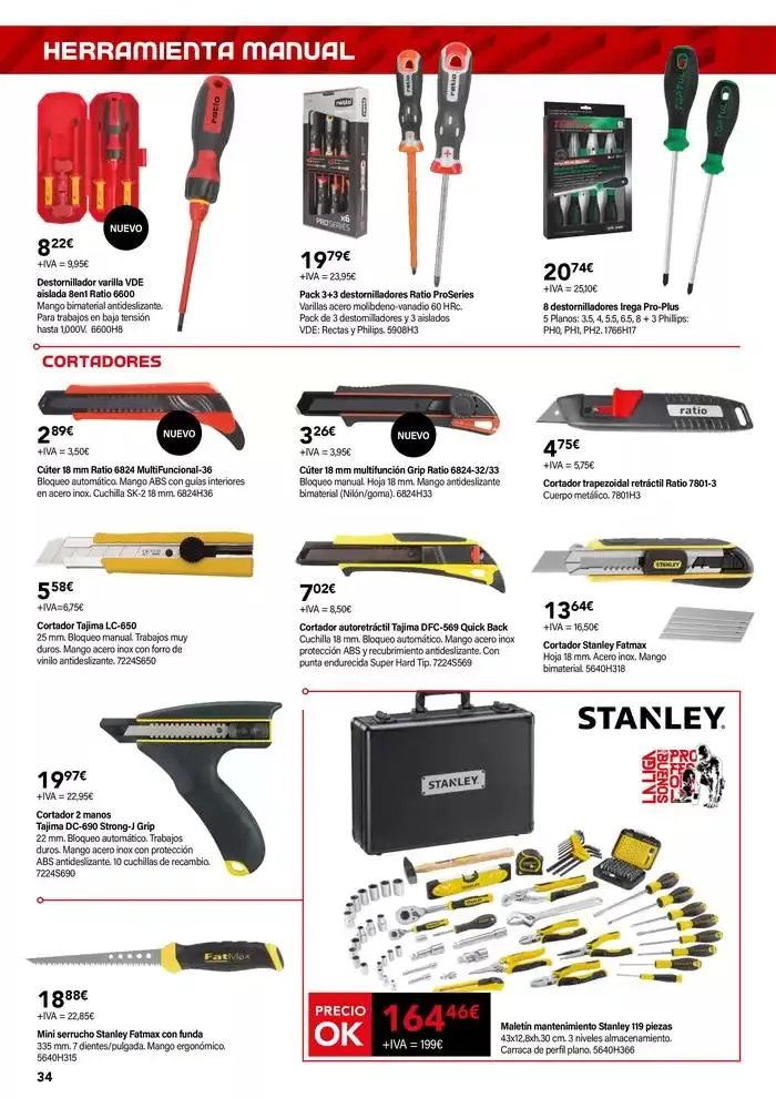 Catálogo de La mayor red de ferreterías y suministros del país 7 de abril al 31 de diciembre 2025 - Página 34