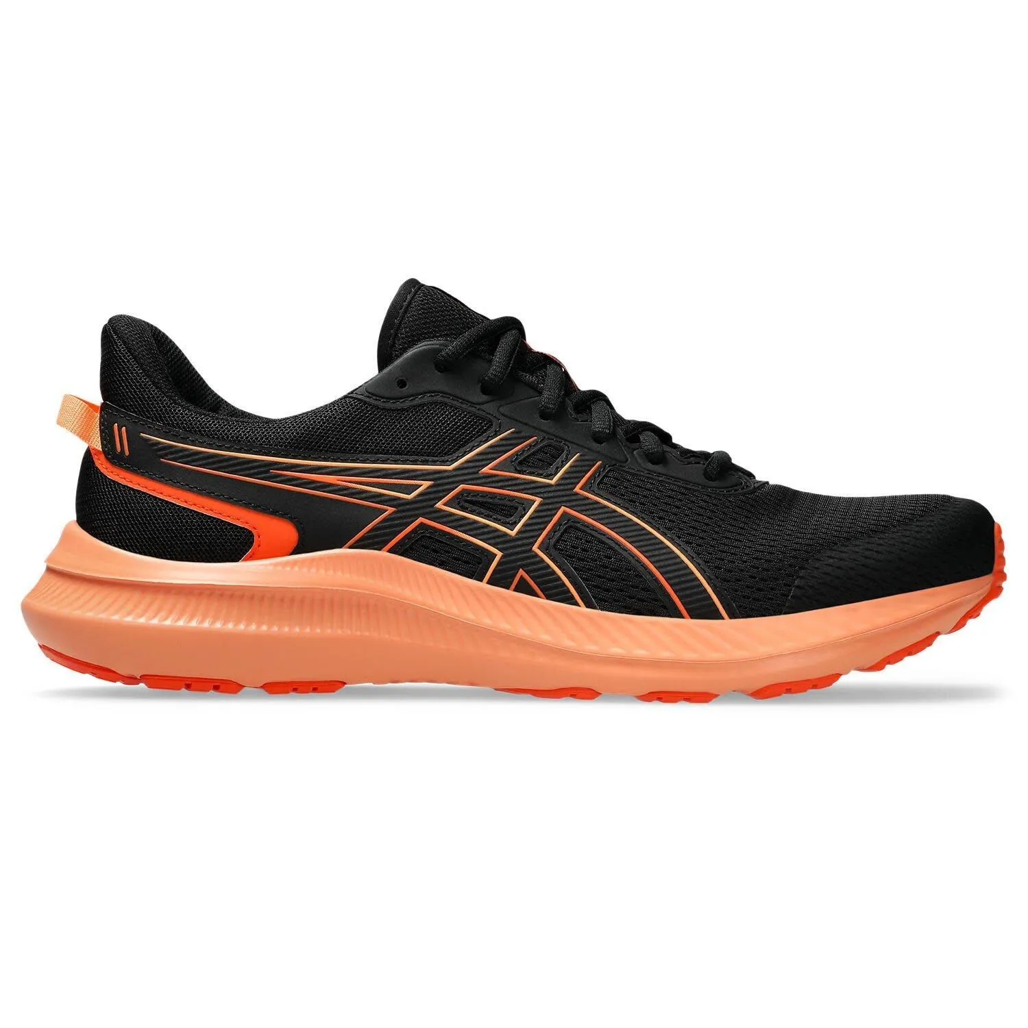 Zapatillas De Running Hombre - ASICS Jolt 5 - Black/Nova Orange