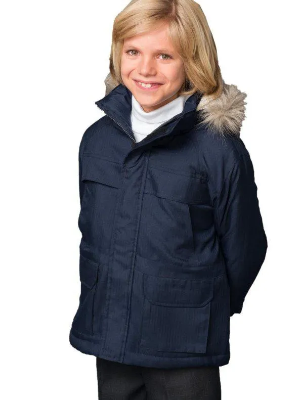 Parka de niño con capucha