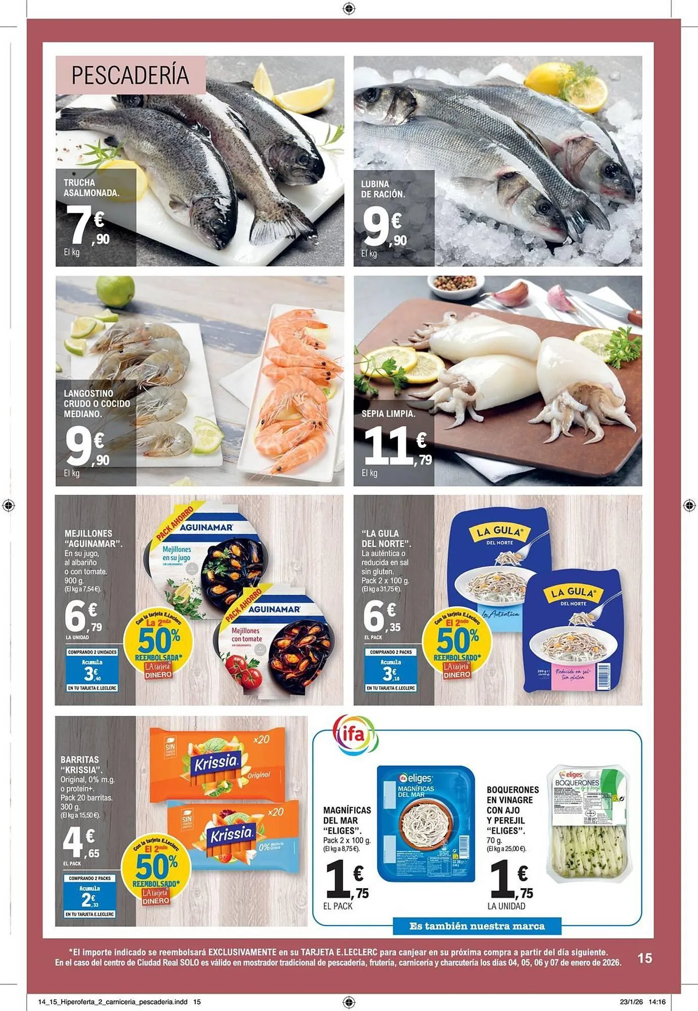 Catálogo de Catálogo E.Leclerc 4 de febrero al 15 de febrero 2026 - Página 15