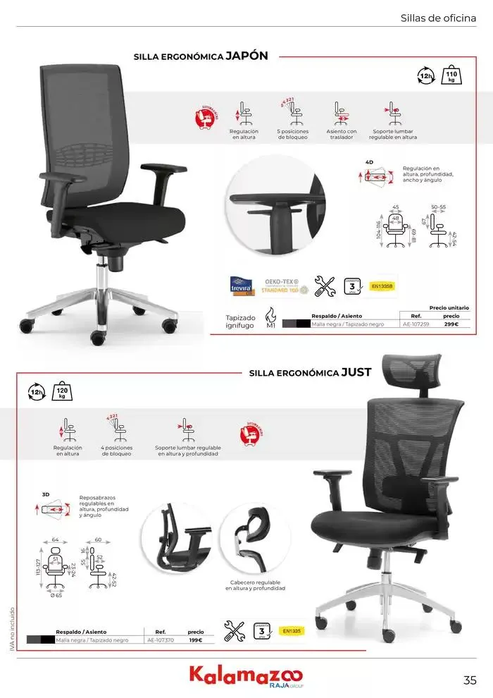 Catálogo de Mobiliario de Oficina 27 de marzo al 31 de diciembre 2025 - Página 35