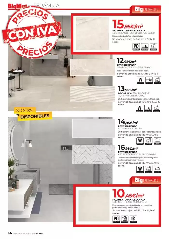 Catálogo de Reforma Interior 2 de abril al 19 de abril 2025 - Página 14