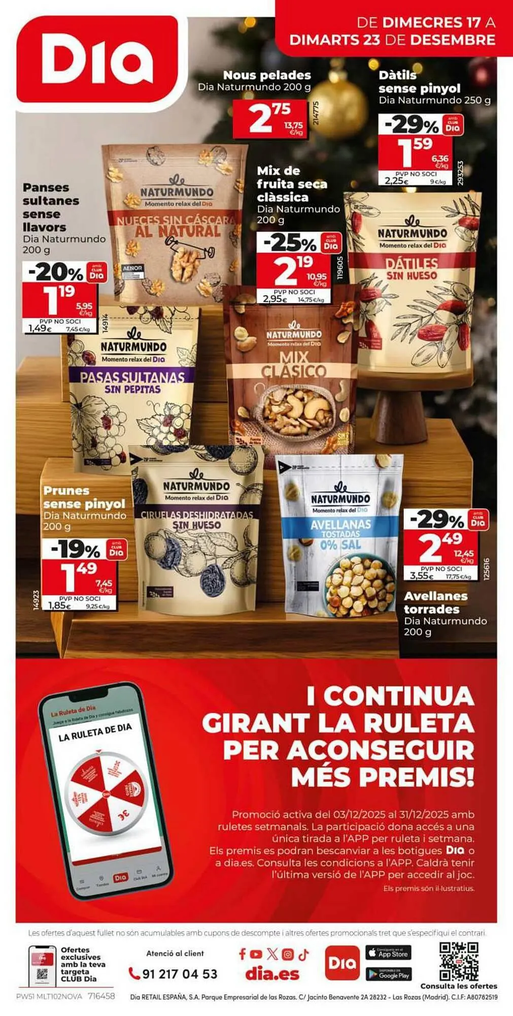 Catálogo de Folleto Dia 17 de diciembre al 23 de diciembre 2025 - Página 12