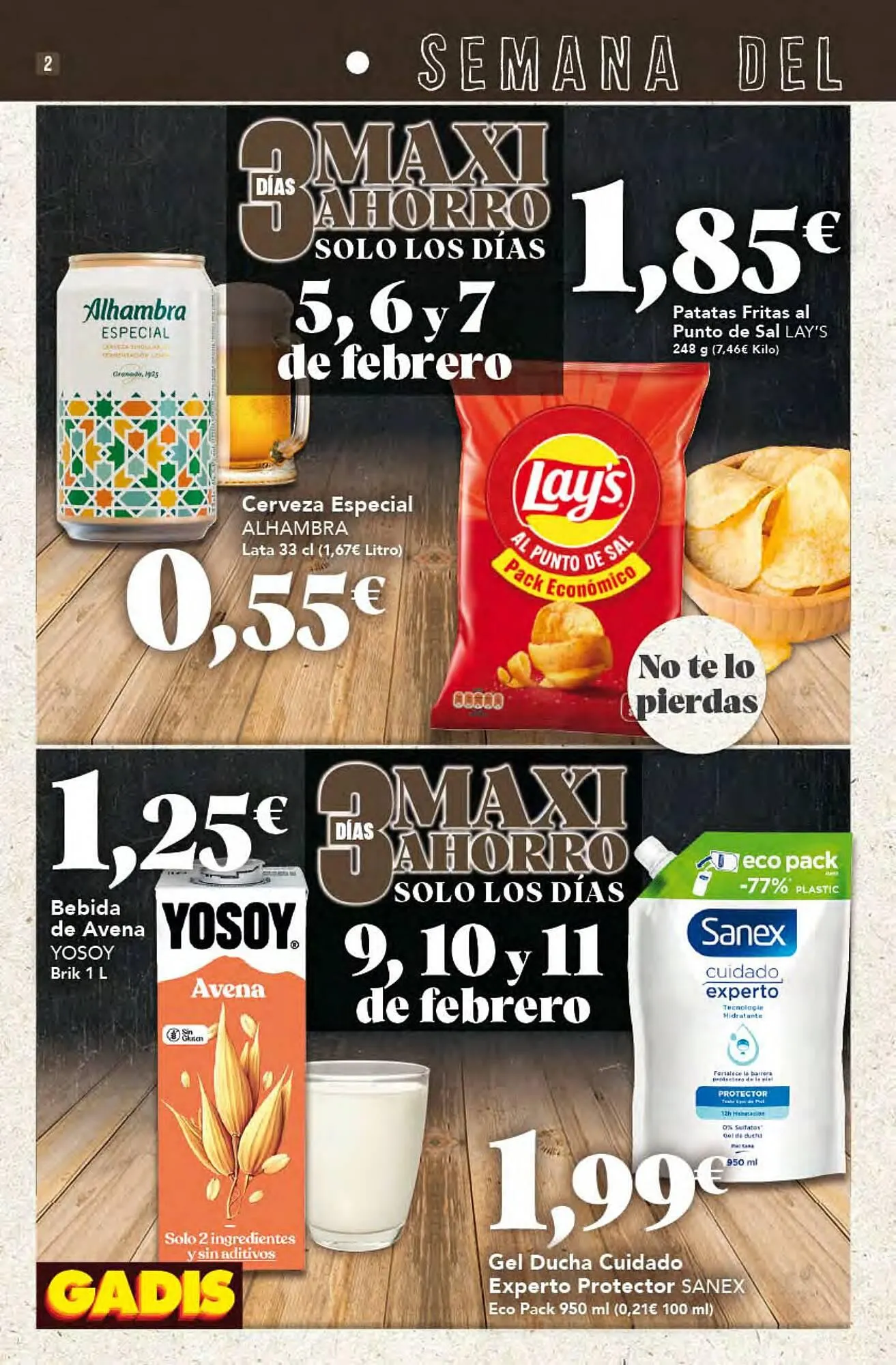 Catálogo de Folleto Gadis 5 de febrero al 18 de febrero 2026 - Página 2