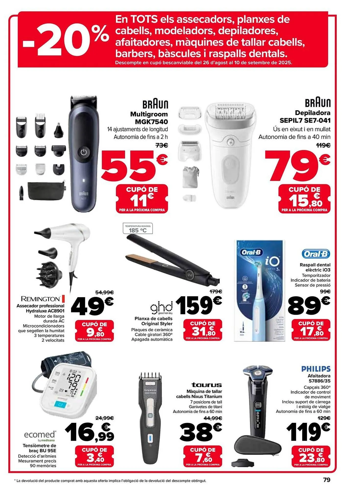 Catálogo de Folleto Carrefour 8 de agosto al 25 de agosto 2025 - Página 79