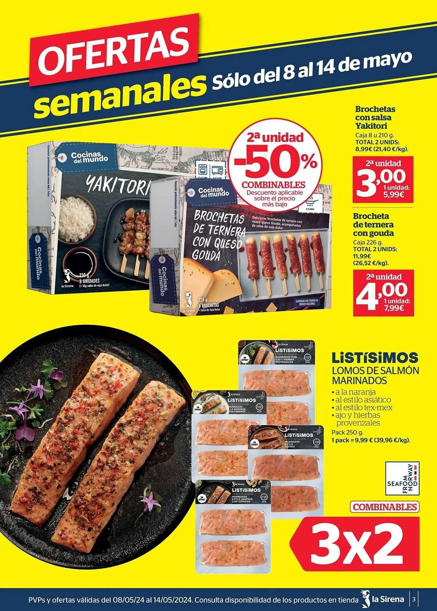 Catálogo de Folleto La Sirena 8 de mayo al 14 de mayo 2024 - Página 3