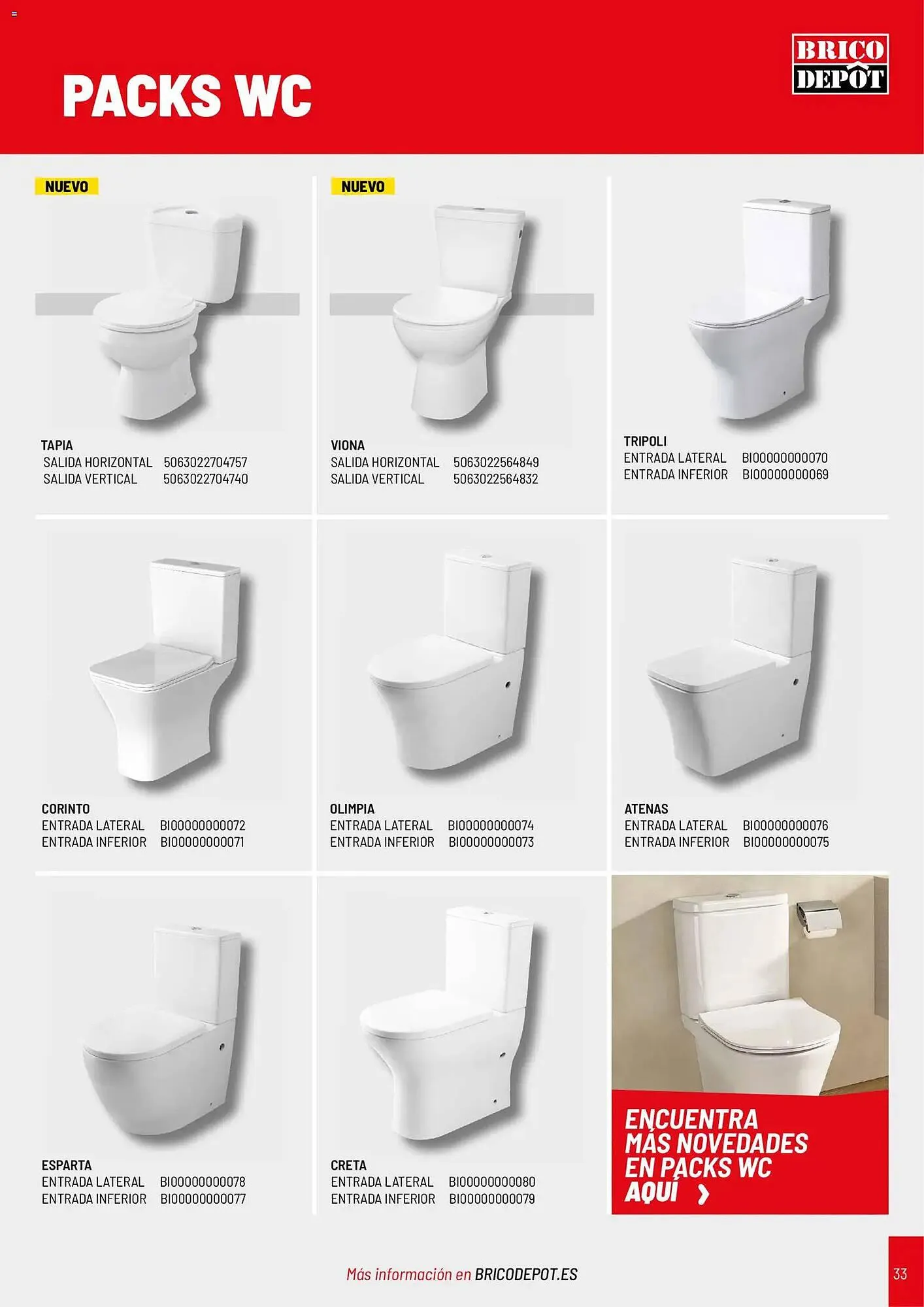 Catálogo de Catálogo Brico Depôt 2 de marzo al 31 de diciembre 2026 - Página 33