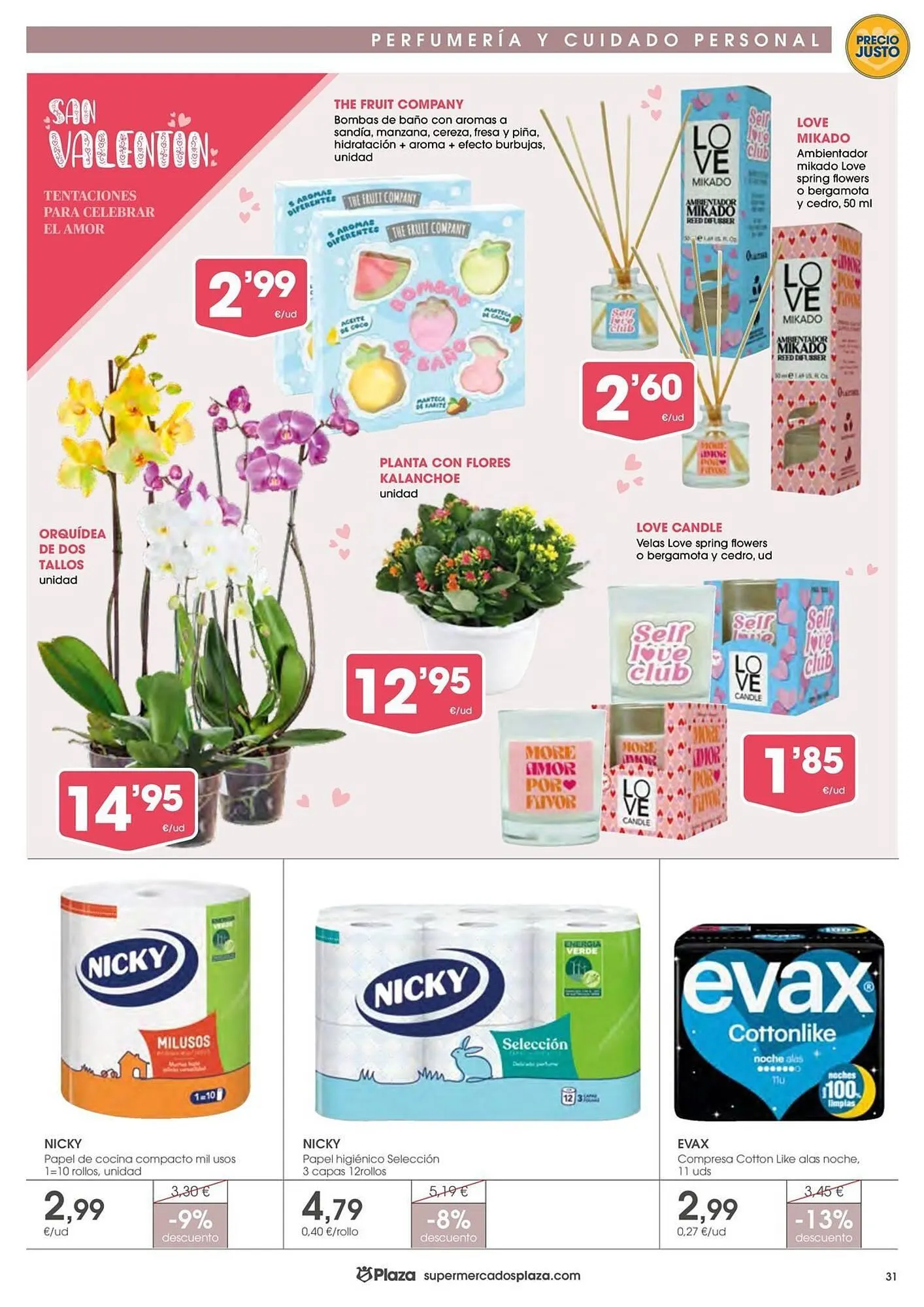 Catálogo de Folleto Supermercados Plaza 6 de febrero al 18 de febrero 2026 - Página 31