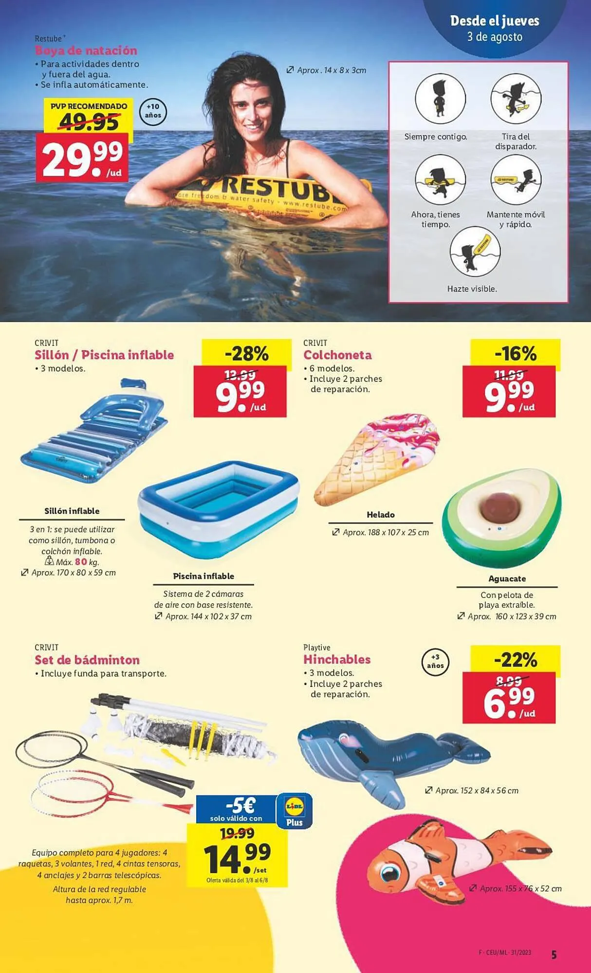 Catálogo de Folleto Lidl 3 de agosto al 9 de agosto 2023 - Página 25