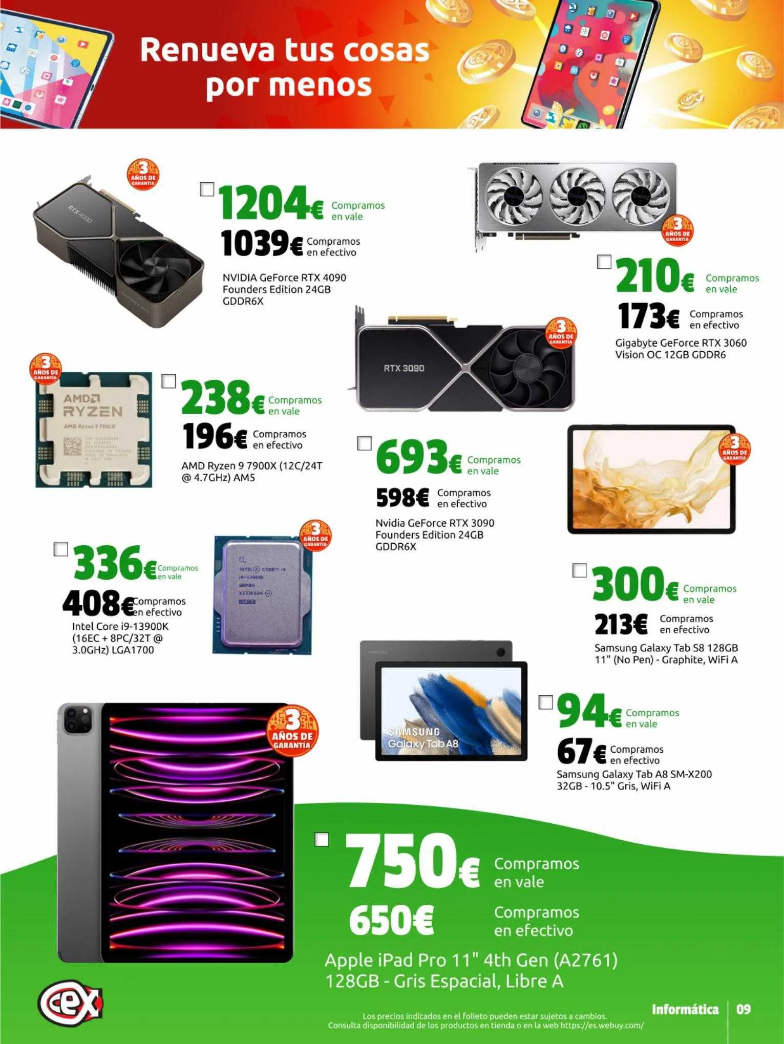 Catálogo de Catálogo CeX 1 de junio al 13 de julio 2023 - Página 9