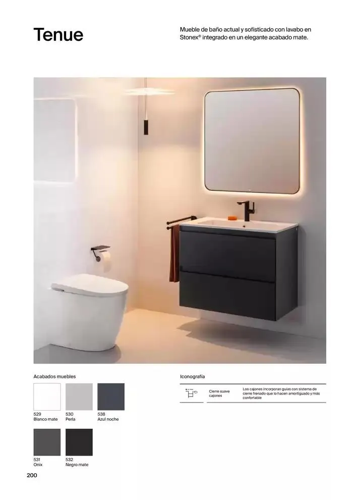 Catálogo de Colecciones de Baño, Muebles y Accesorios 9 de enero al 31 de diciembre 2025 - Página 202