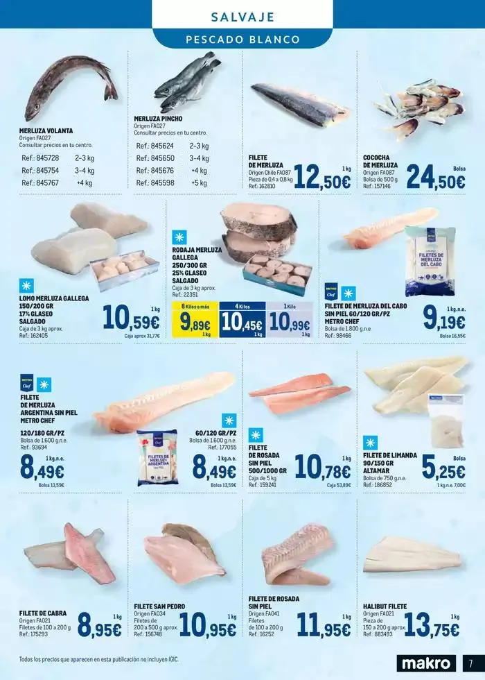 Catálogo de Especial Pescados Canarias 4 de marzo al 6 de abril 2025 - Página 7