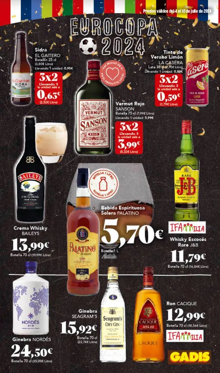 Catálogo de Precios válidos del 4 al 10 de julio de 2024 para los Gadis de Castilla y León 4 de julio al 10 de julio 2024 - Página 33