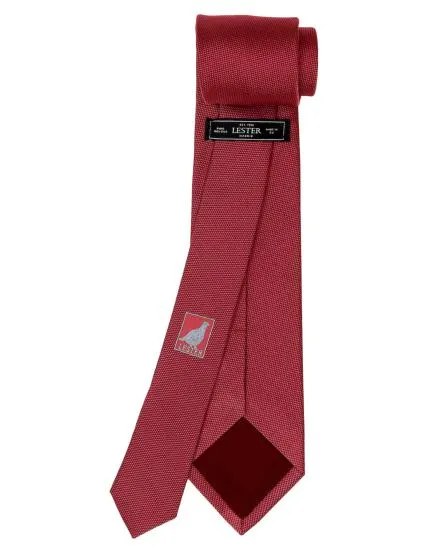 Corbata liso clasico Rosa oscuro