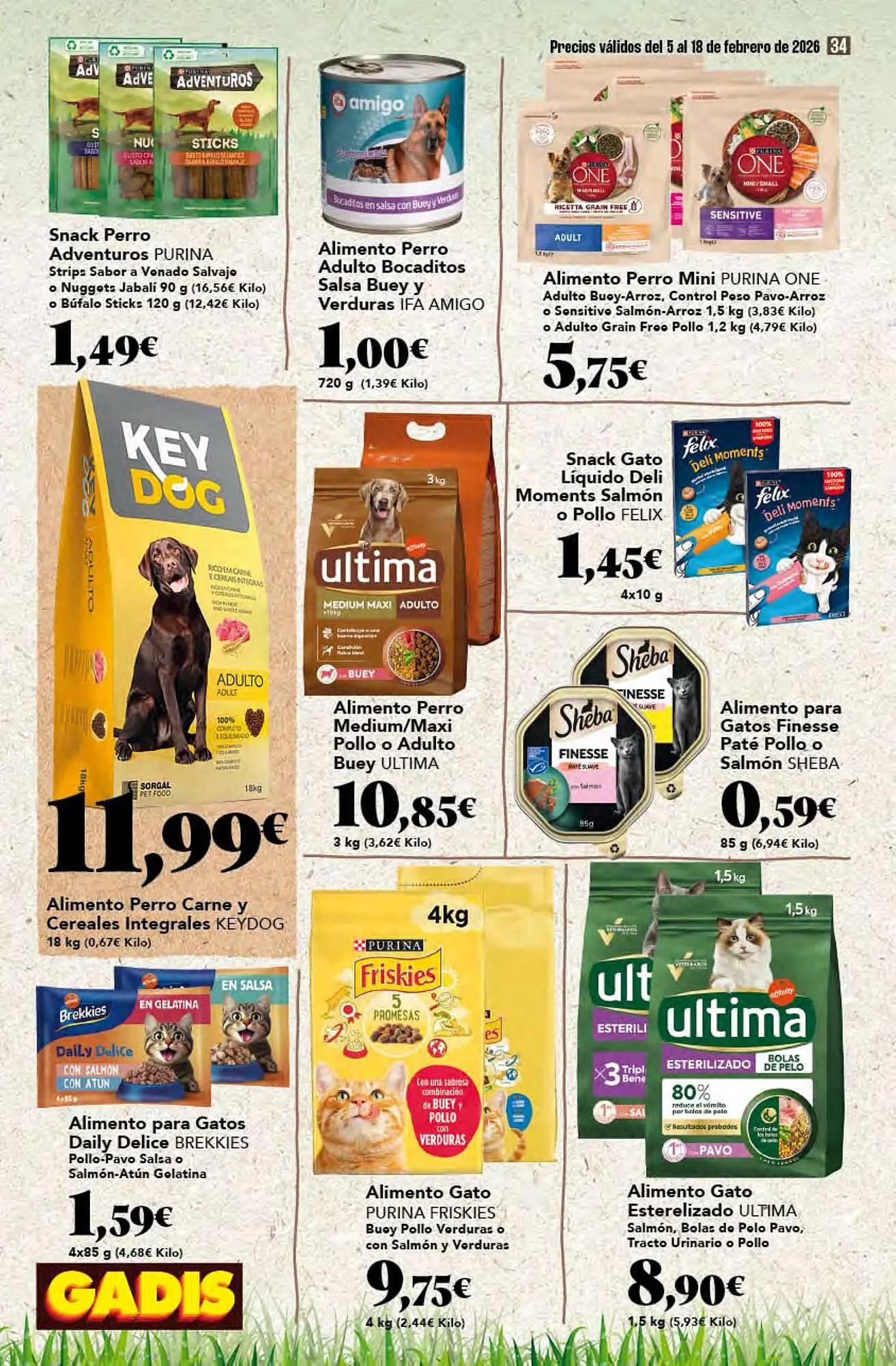 Catálogo de Folleto Gadis 5 de febrero al 18 de febrero 2026 - Página 34