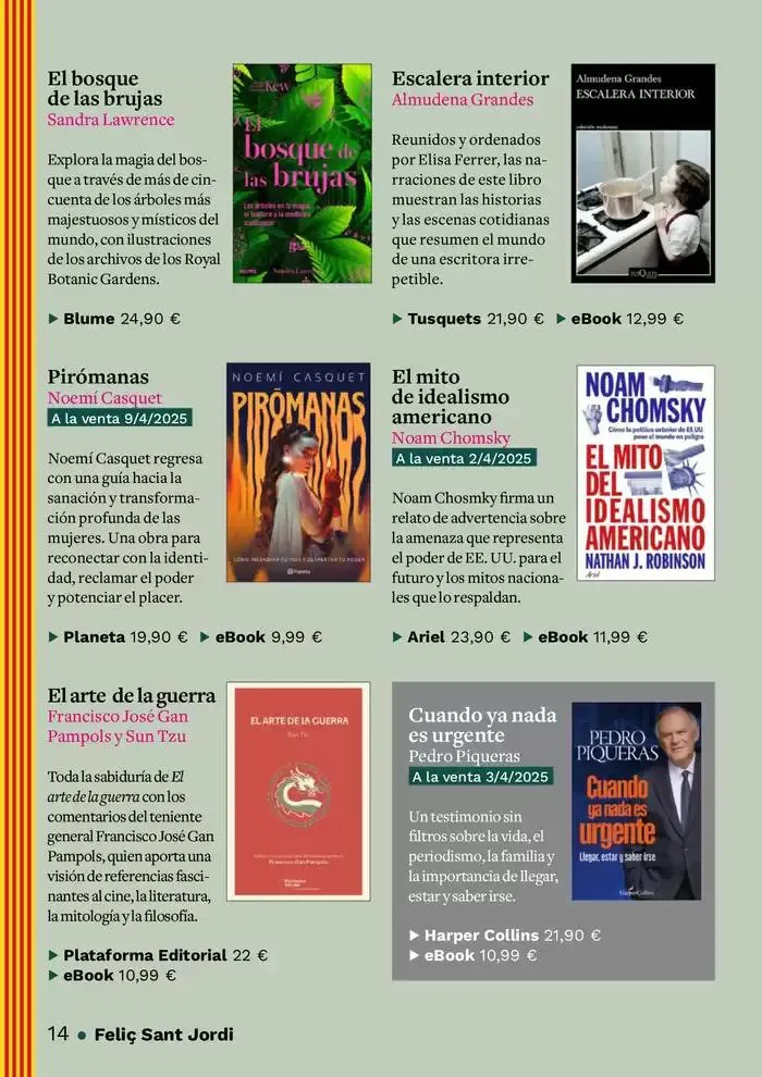 Catálogo de Sant Jordi 2025 8 de abril al 22 de abril 2025 - Página 14