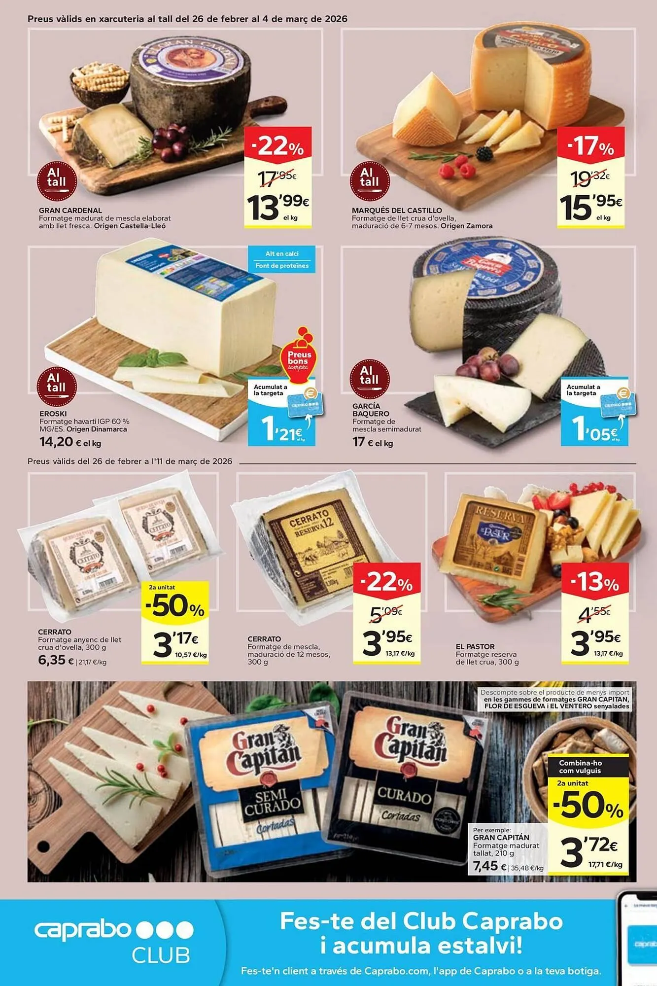Catálogo de Catálogo Caprabo 26 de febrero al 11 de marzo 2026 - Página 8
