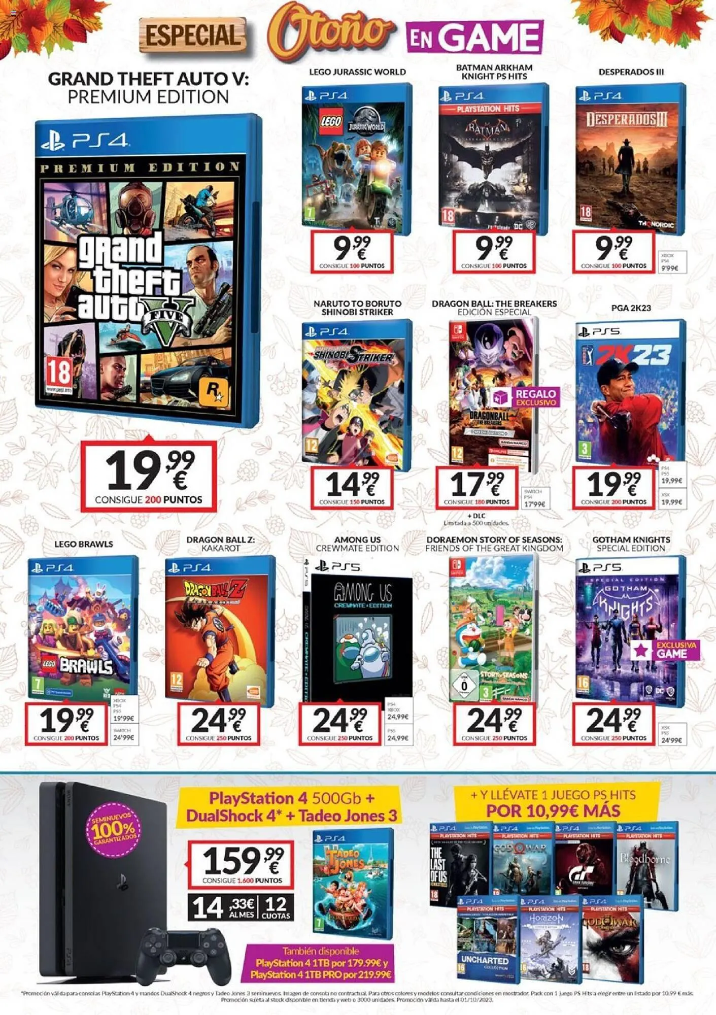 Catálogo de Folleto Game 21 de septiembre al 1 de octubre 2023 - Página 2