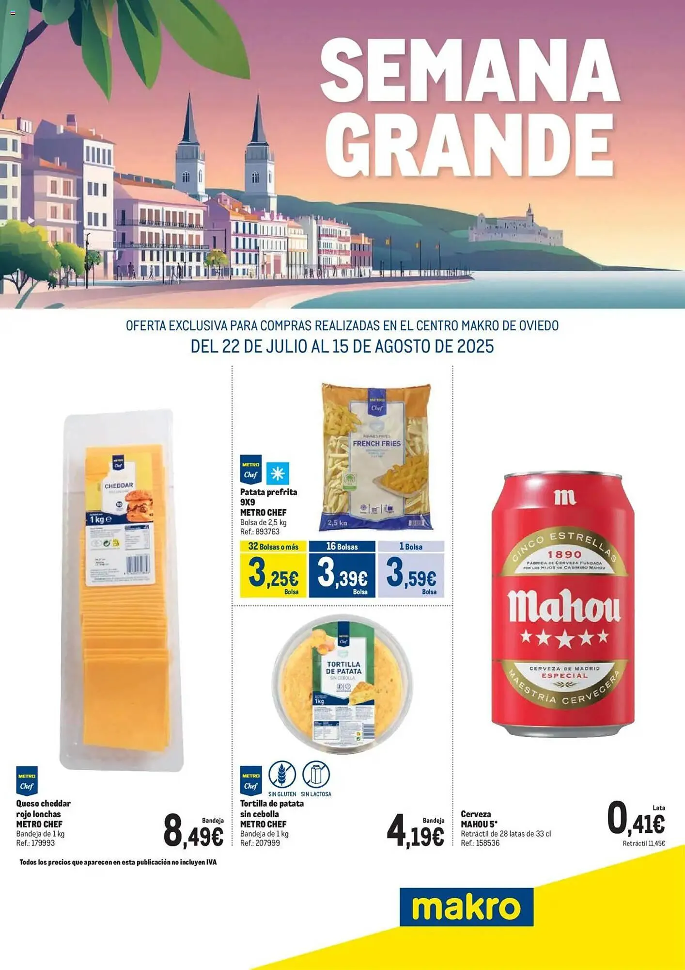Catálogo de Folleto Makro 22 de julio al 15 de agosto 2025 - Página 1