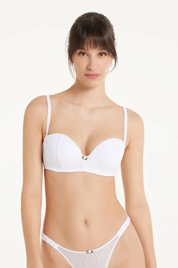 Sujetador Bandeau Ligeramente Relleno New York Fancy Bride