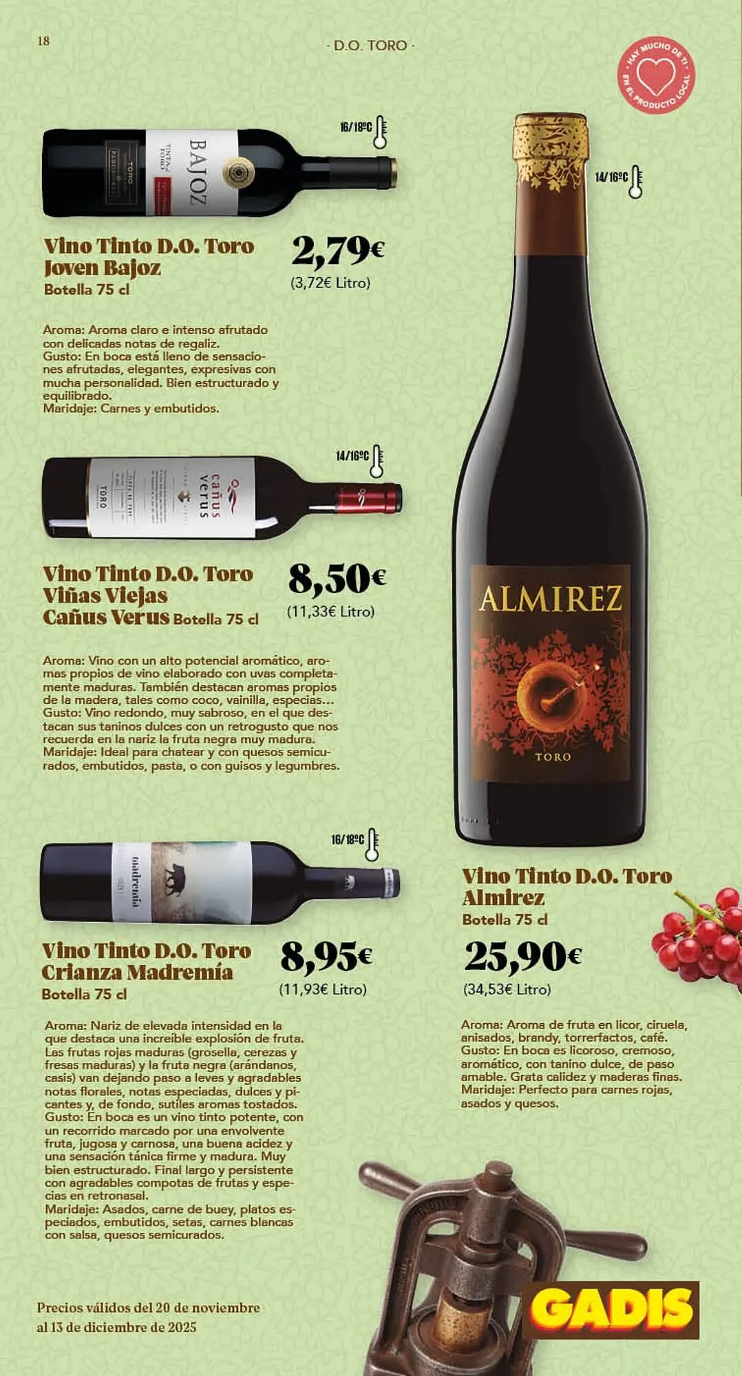 Catálogo de Folleto Gadis 20 de noviembre al 13 de diciembre 2025 - Página 18