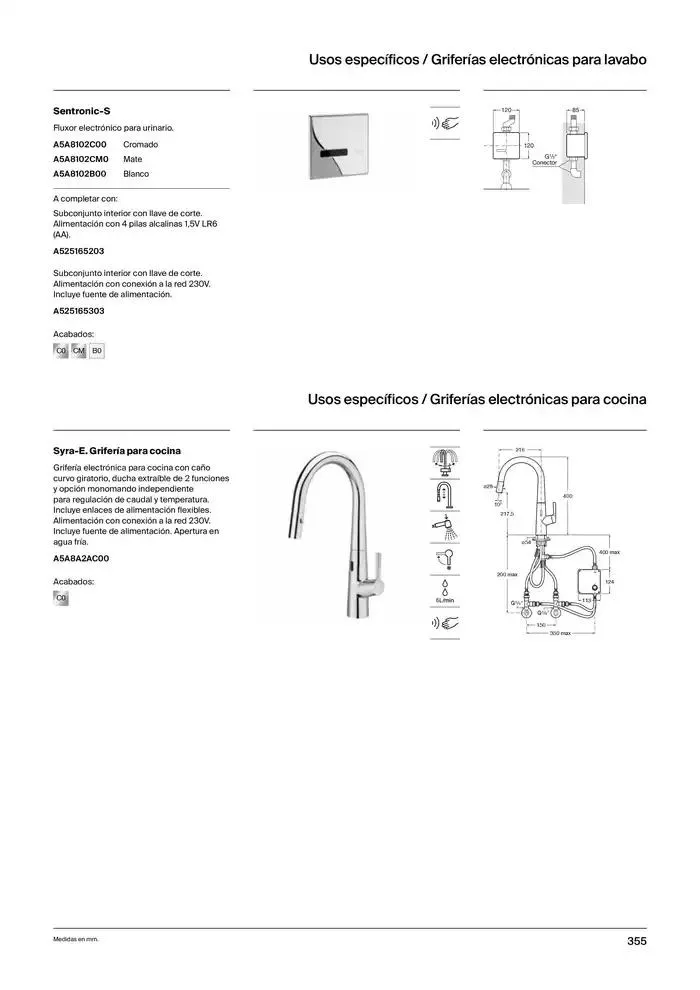 Catálogo de Colecciones de Baño, Muebles y Accesorios 9 de enero al 31 de diciembre 2025 - Página 357