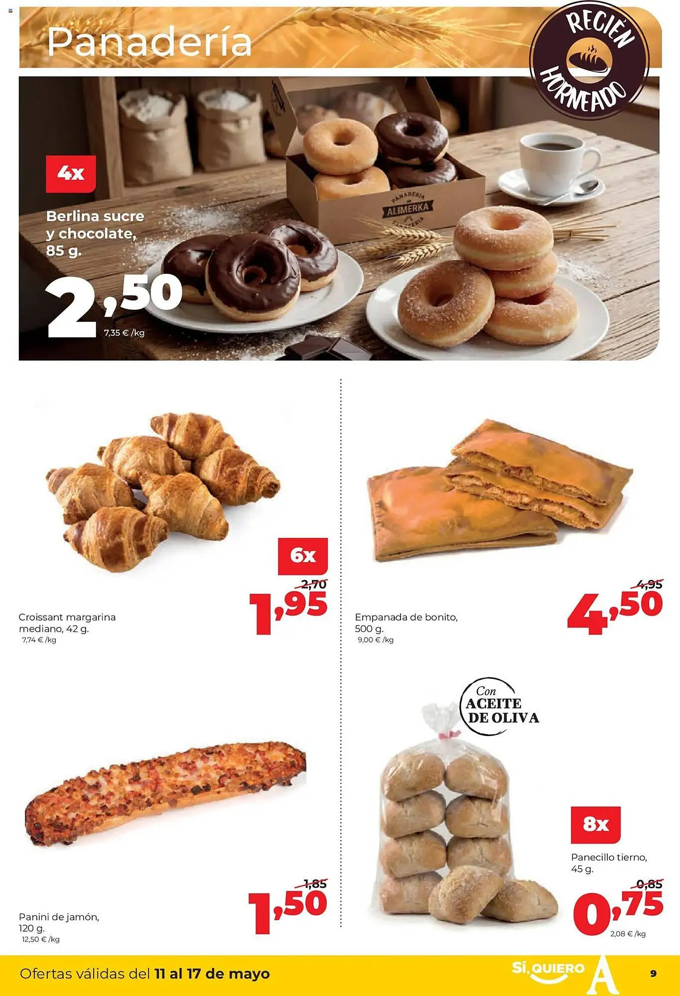 Catálogo de Folleto Alimerka 11 de mayo al 17 de mayo 2026 - Página 9
