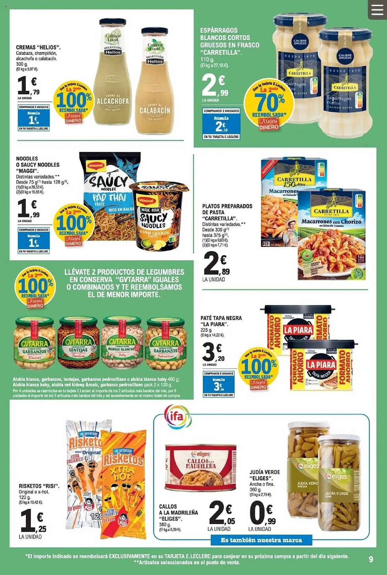 Catálogo de Catálogo E.Leclerc 8 de abril al 19 de abril 2026 - Página 9