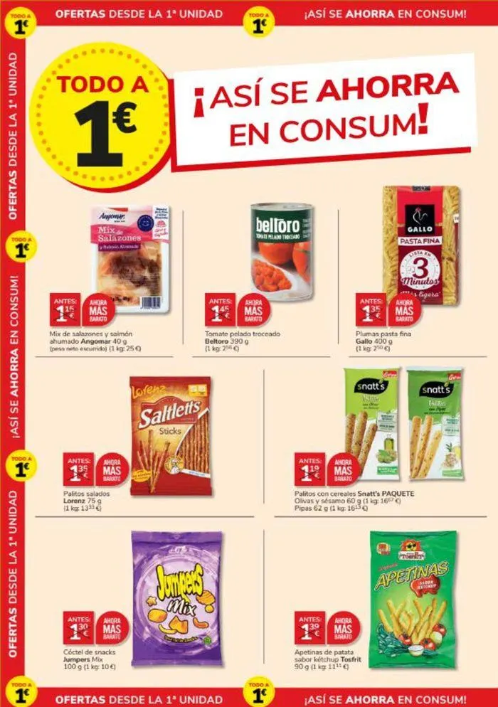 Catálogo de OFERTES A 1, 2 i 3€ 29 de agosto al 25 de septiembre 2024 - Página 2