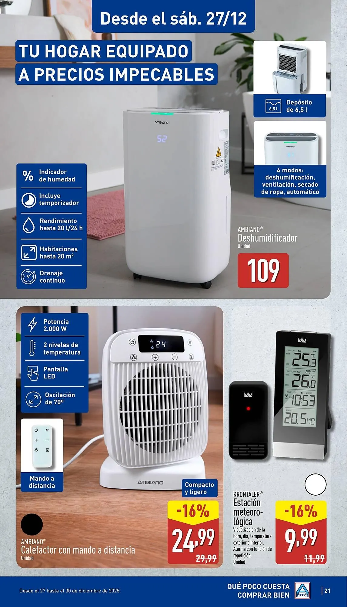 Catálogo de Folleto ALDI 22 de diciembre al 28 de diciembre 2025 - Página 21