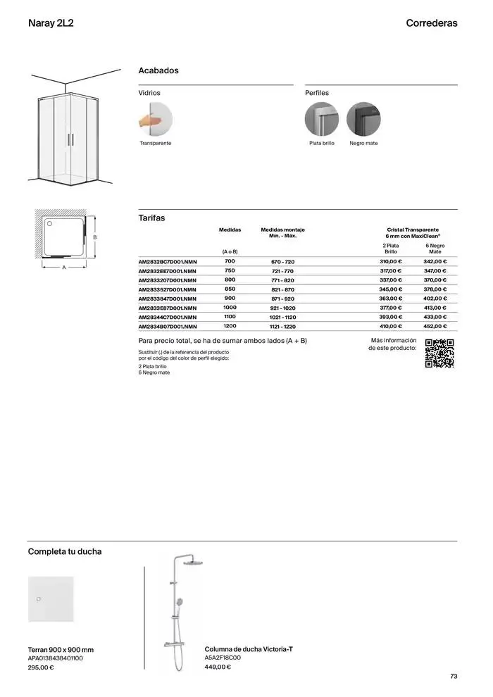Catálogo de Mamparas de Baño 9 de enero al 31 de diciembre 2025 - Página 75