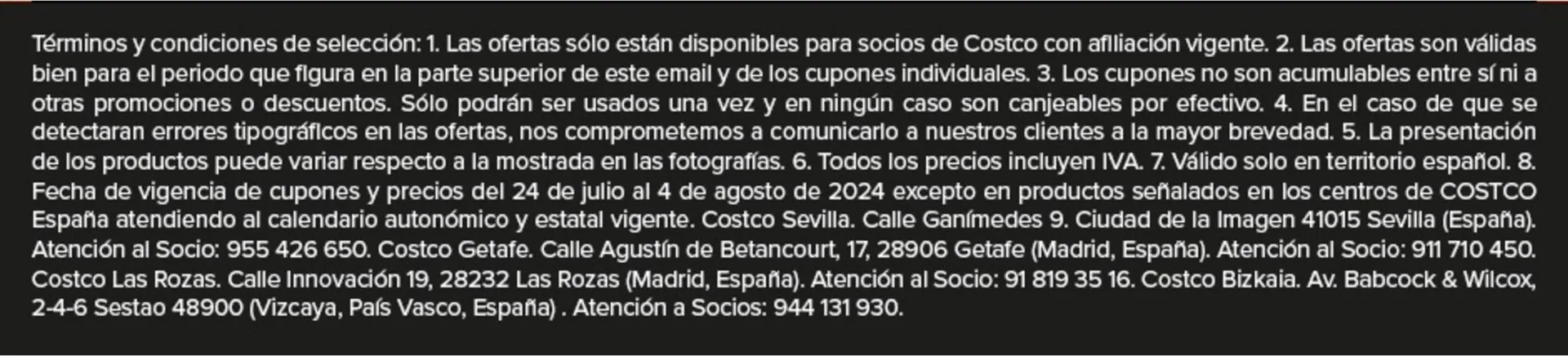 Catálogo de Folleto Costco 25 de julio al 4 de agosto 2024 - Página 9