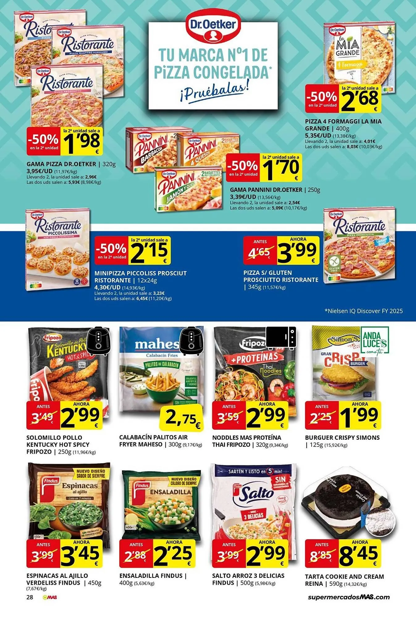 Catálogo de Folleto Supermercados MAS 27 de marzo al 29 de abril 2026 - Página 28