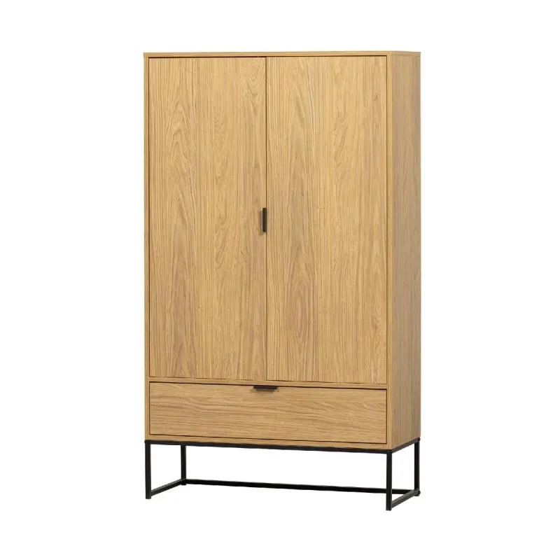 Armario Silas 2 Puertas Roble