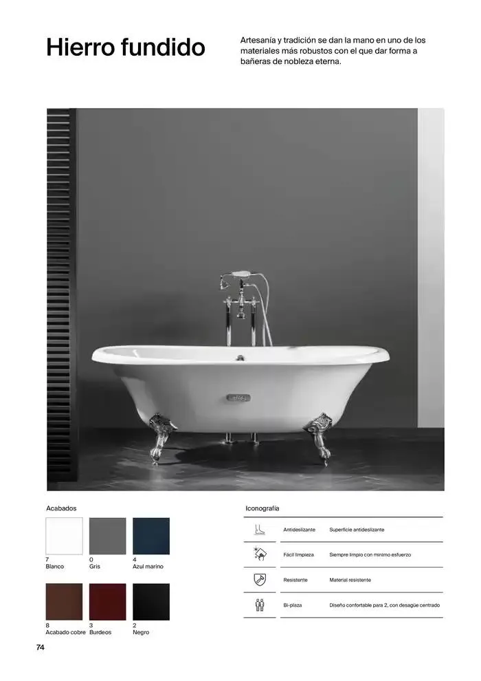 Catálogo de Platos de Ducha, Bañeras y Mamparas 9 de enero al 31 de diciembre 2025 - Página 76
