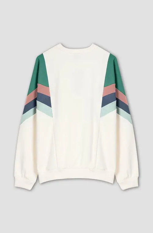 Sudadera Seattle Bone/ Green