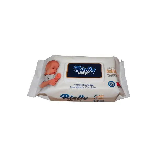 TOALLITAS HÚMEDAS AGUA BEBE 80UDS