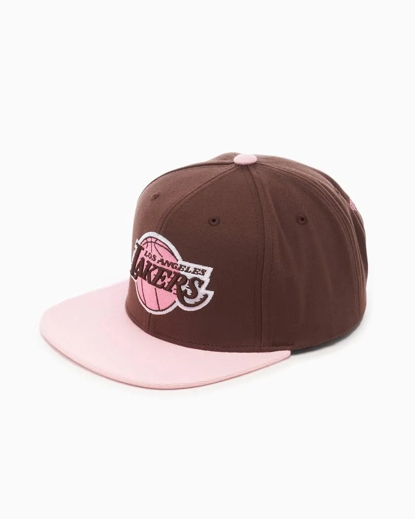 Mitchell & Ness NBA Neapolitan Los Angeles Lakers Unisex Snapback Cap