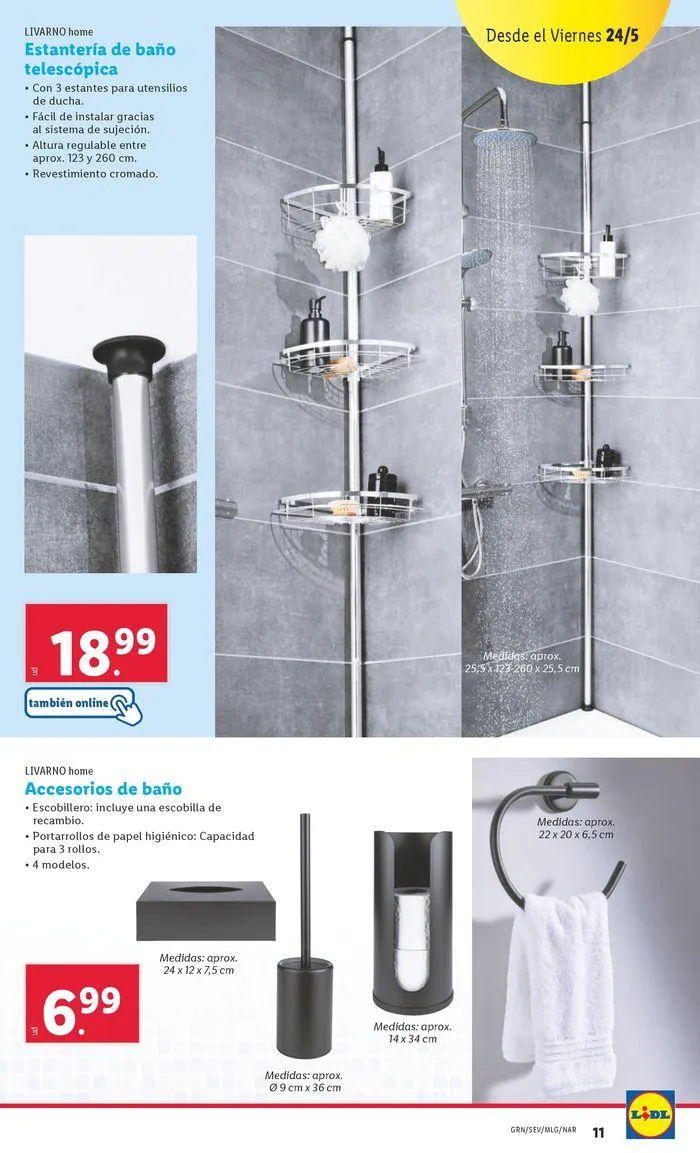 Catálogo de ¡Bazar Lidl! 20 de mayo al 26 de mayo 2024 - Página 11