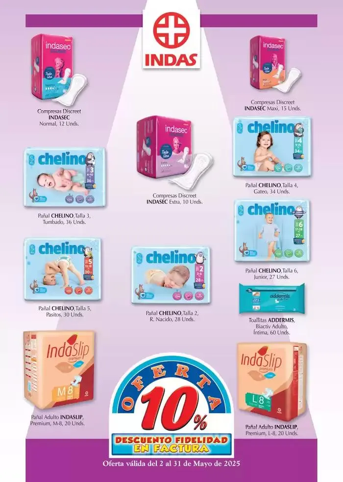 Oferta válida del 2 al 31 de Mayo - 1