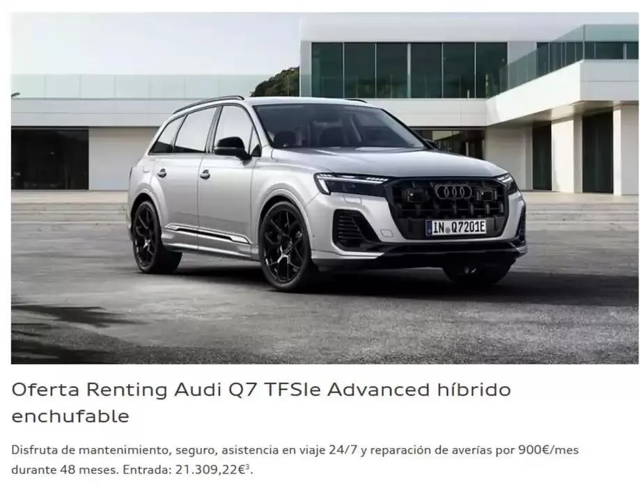 Catálogo de Promociones Audi TFSIe híbrido enchufable 8 de mayo al 31 de mayo 2025 - Página 3