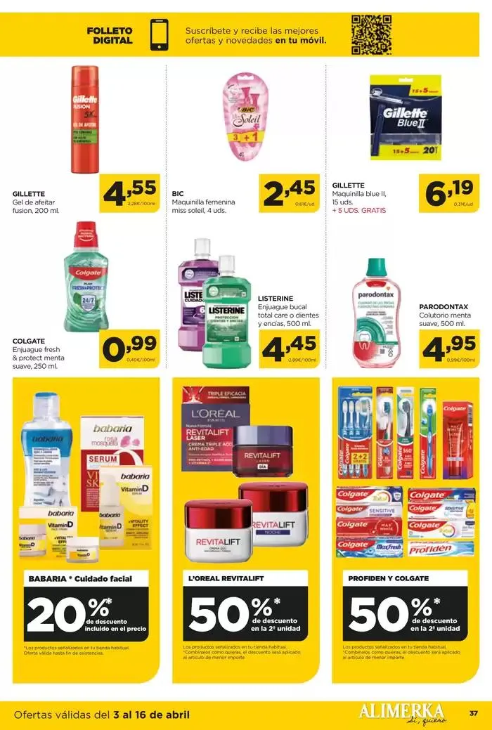 Catálogo de Ofertas válidas en Castilla y León y Galicia del 3 al 16 de abril 3 de abril al 16 de abril 2025 - Página 37