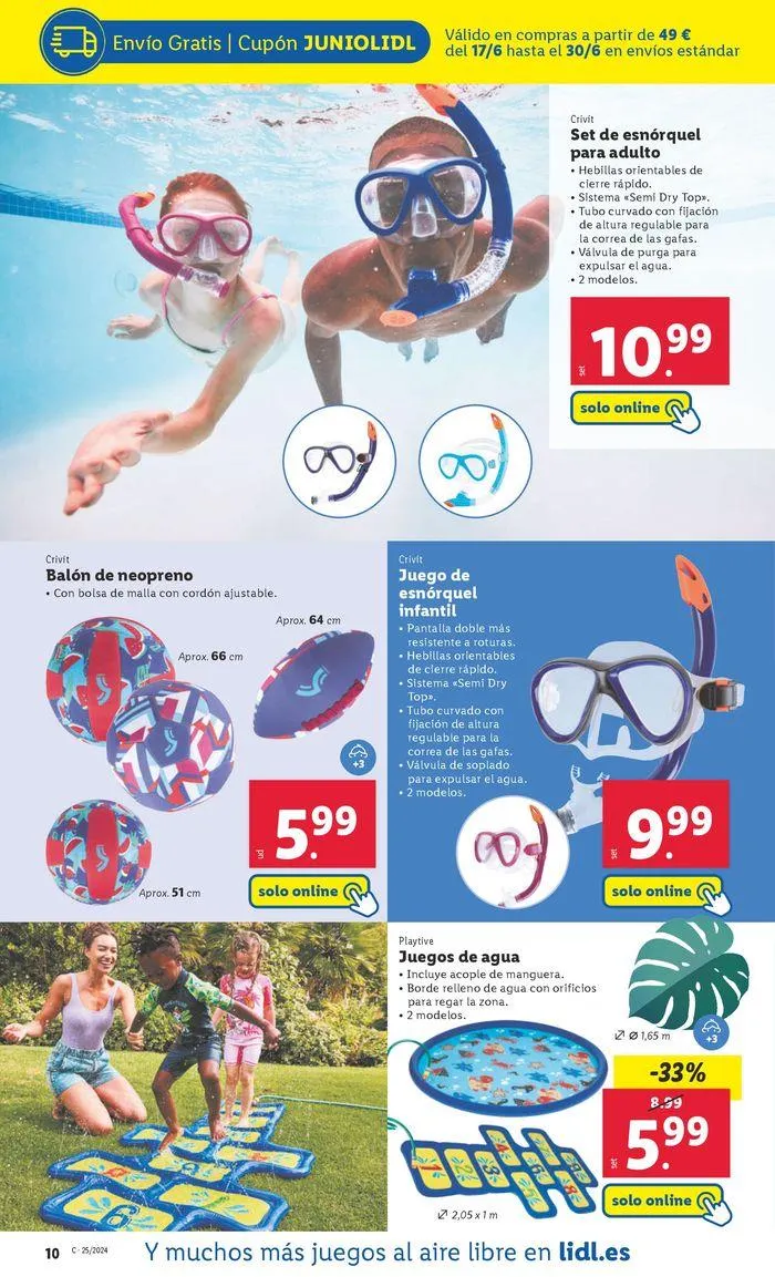Catálogo de Catálogo Lidl 17 de junio al 30 de junio 2024 - Página 10