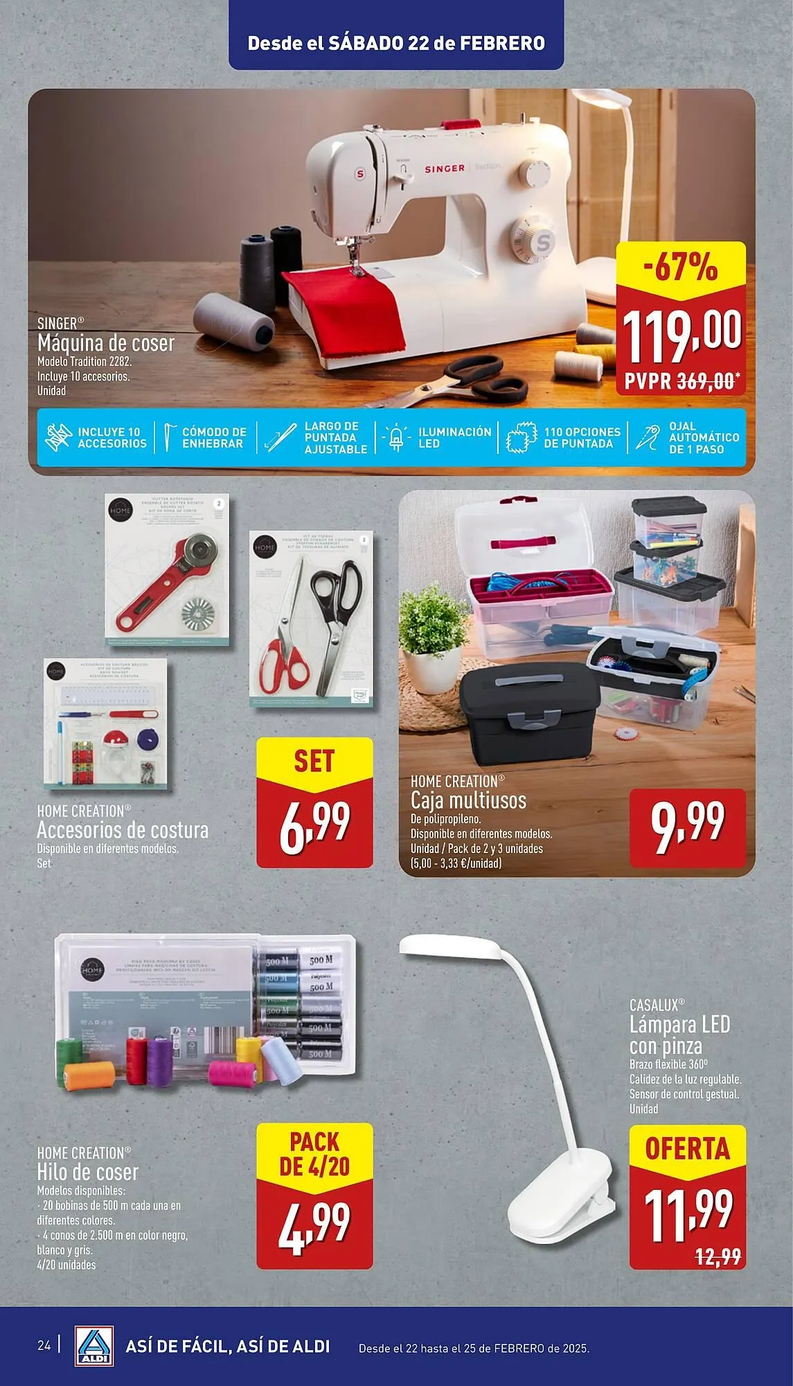 Catálogo de Folleto ALDI 19 de febrero al 25 de febrero 2025 - Página 24