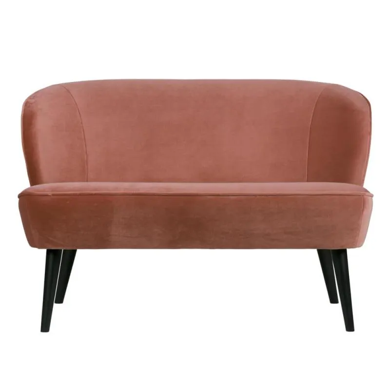 banco terciopelo rosa Sara