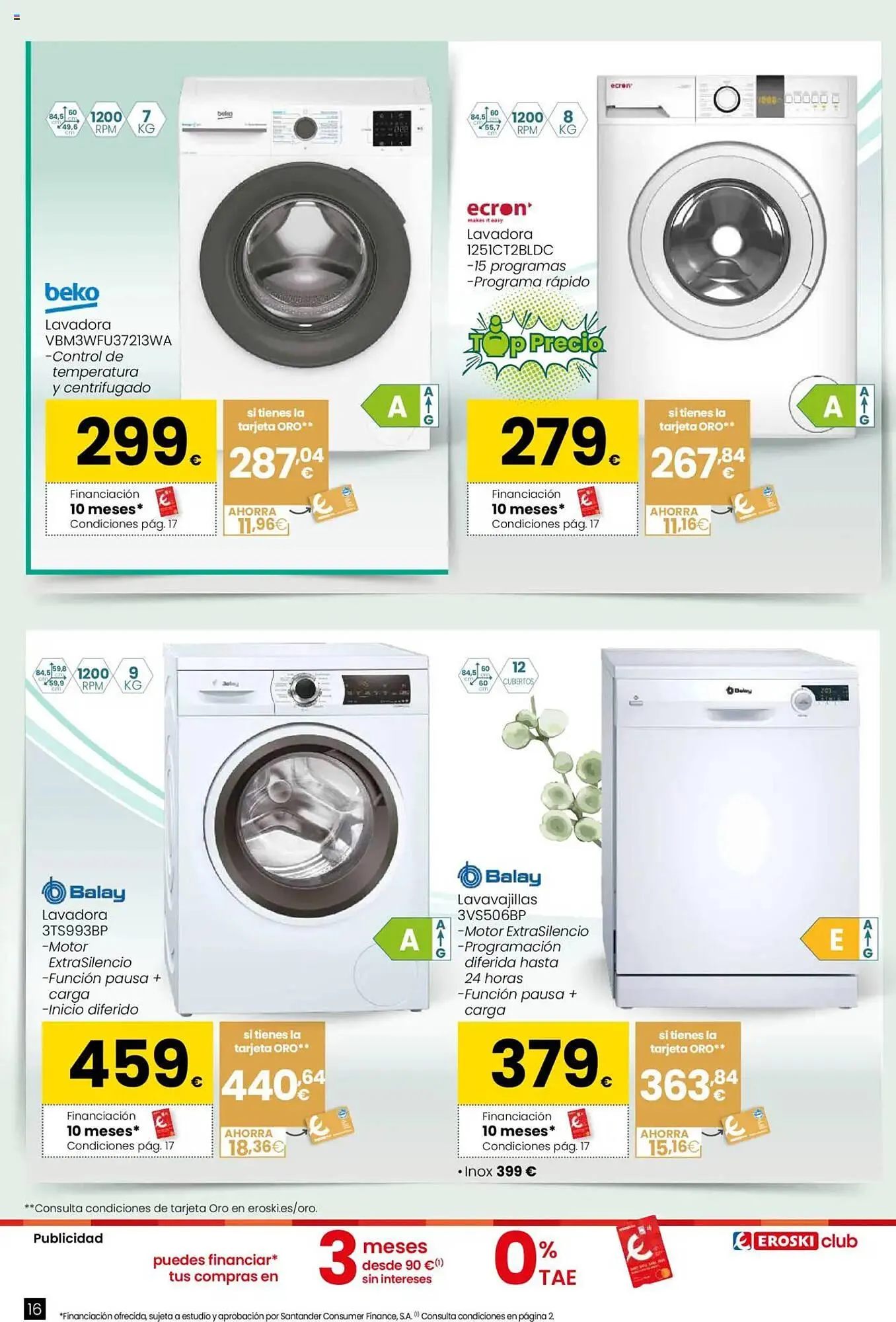 Catálogo de Folleto Eroski 9 de octubre al 29 de octubre 2025 - Página 16